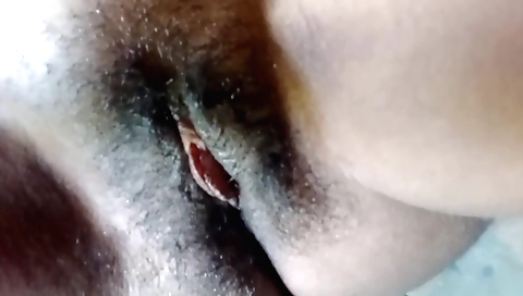 Sexy solo video of a young teen with a shaved pussy