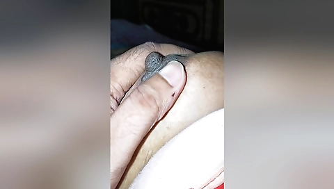 Indian babe in white dress and stockings leaving husband