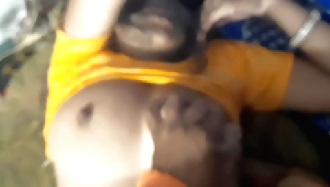 Indian hottie bhabhi giving a blowjob to a big cock