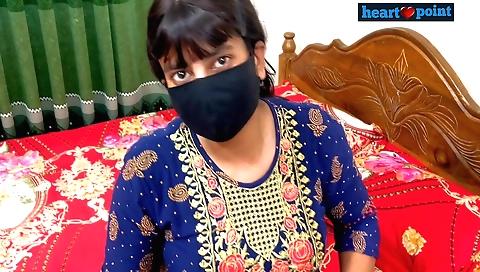 Indian amateur in big ass fucks while in the house