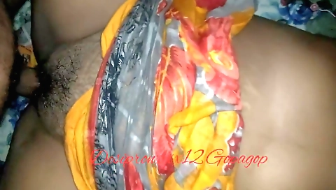 Indian teen in a hairy ass is having her pussy fucked