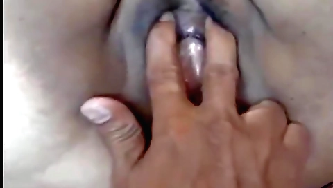 Indian aunt with big tits is getting fucked on the bed