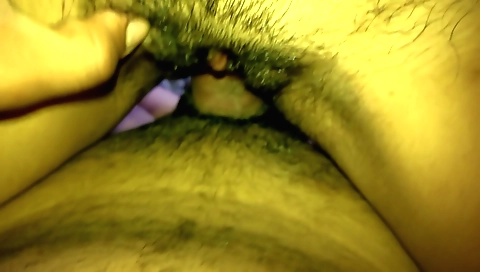 hairy slut and her boyfriend gets their cocks fucked