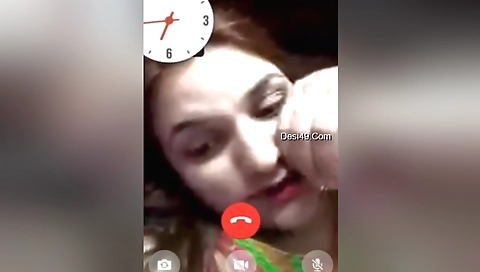 Beautiful amateur blonde naked on cam in sexy naked video