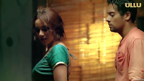 Busty brunette with a nice round ass and a nice smile rides on cock