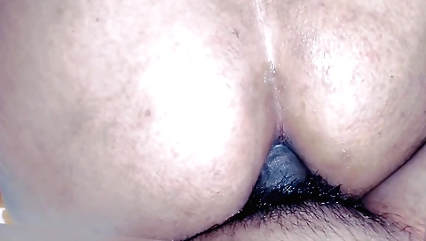Indian ass hole getting fucked hard in this homemade porn