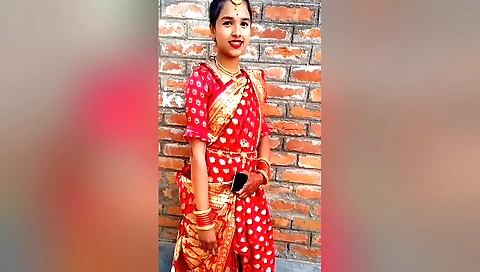 A brunette girl in a sexy dress and stockings is fucked