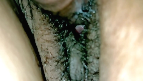 Hairy indian stepson is in a state of blissful erotic sex