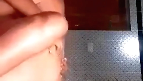 Busty brunette in the webcam amateur vid shows off