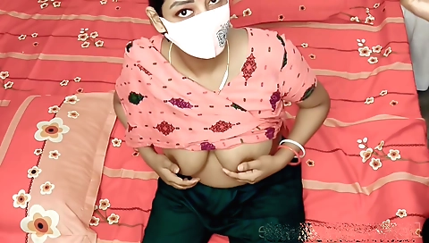 Indian big ass milf sucks huge big dick in hot porn