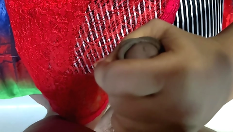 Indian hairy babe with shaved pussy fucked by a dude