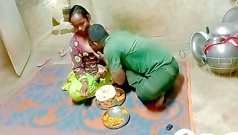 Horny brunette in sexy outfit has a sexy 18+ sex with a guy