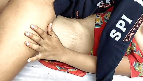 Indian girl gets a blowjob and rides her pussy hard