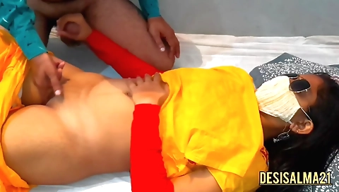 Amateur brunette with small tits gets fucked by a boyfriend