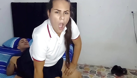 Petite stepdaughter with a small titties 1996 and 1999