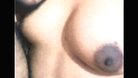 Brunette milf plays a role of a horny babe in homemade film