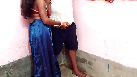 Indian bhabhi fucked in her mouth and ass by a guy