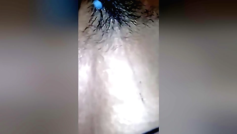 Hairy indian girl riding and getting fucked by the guy