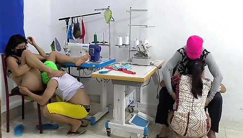 Two step-sisters having fun with their friends 038a