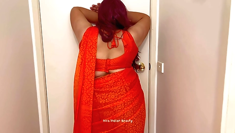 Indian mature wife with a fat body fucks her stepbrother-in-law