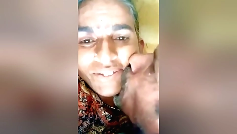 Mature brunette and her stepson on webcam fucking each other