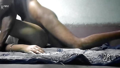 Indian teen 18+ girl giving a blowjob in her home 18+