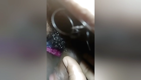 Busty girl with a sexy face and a big ass in amateur clip