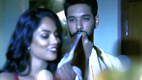 Indian hottie with a sexy body is showing off her big tits