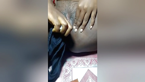 Indian hairy woman with a hairy pussy and a nice body