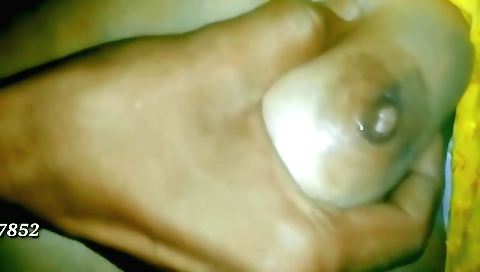 Indian busty babe with big tits masturbating in webcam