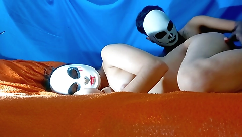 Indian teen webcam video with two horny young women