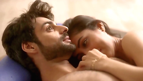 Brunette with round face and small tits is playing with her pussy