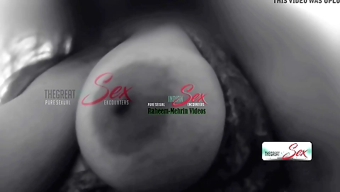 Big tits brunette babe riding her cock on the webcam