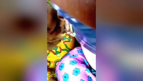 Indian amateur brunette with a sexy body fucked outdoors