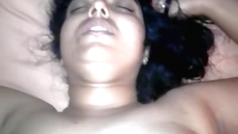 Indian babe with big tits gets penetrated by her lover