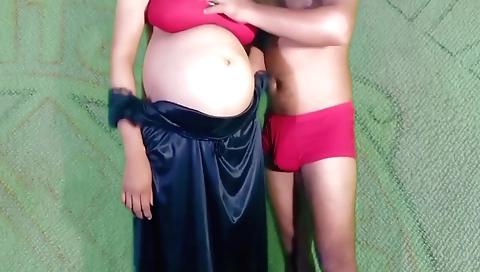 Mature Indian woman getting a long dick deep inside