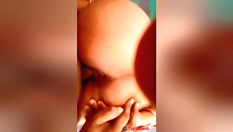 Indian teen is licking and fucking herself on camera