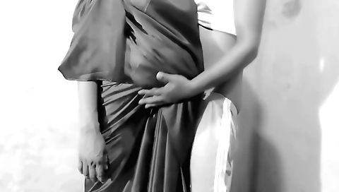 Busty Indian babe rides hot stepbrother in the ass