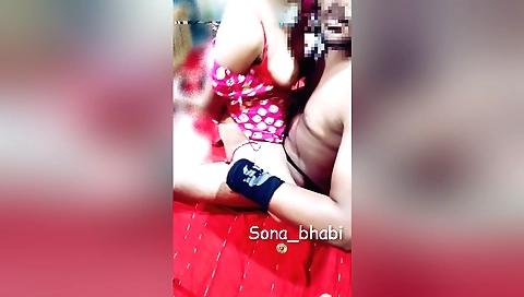 Brunette gets her cunt drilled in a hot indian fucking video