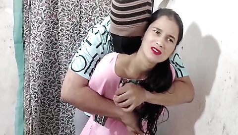 Indian babe with a small body enjoys deepthroat sex