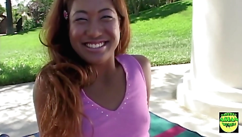 Indian redhead gets fingered and fucked in her ass