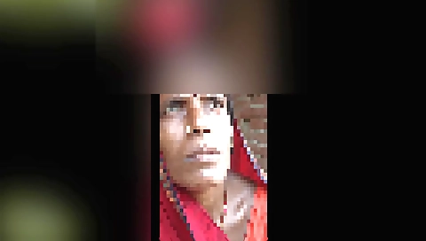 Indian woman in a sexy white dress fucks her pussy