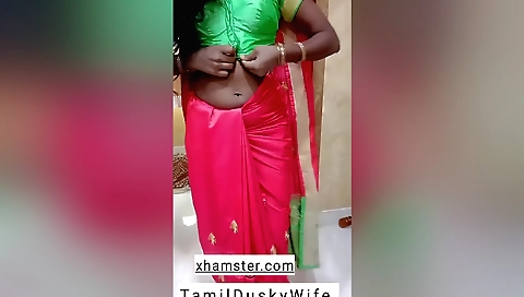 Indian housewife shows her boobies to her boyfriend