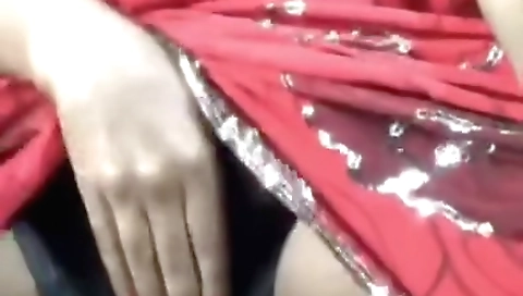 Indian teacher's student shows her naked on the webcam