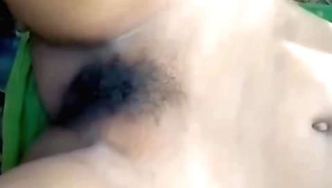 Indian hairy chick gets pounded by a hunter in a jungle