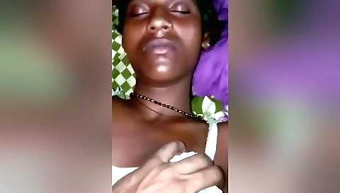 Amateur brunette babe in a sexy dress and stockings 2000s video