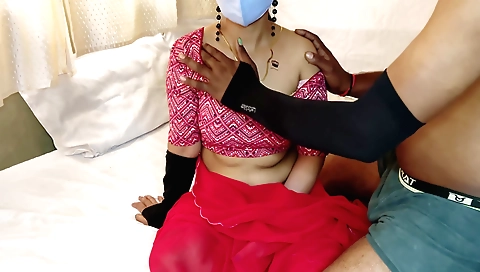 Pissing in front of their friend bhabhi has a great time