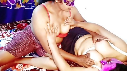 Big tit amateur brunette slut gets to cum on her big tits